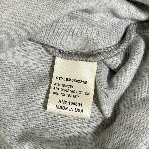 Johnny Was Calme Gray Hooded Hoodie Pullover - Picture 6 of 9